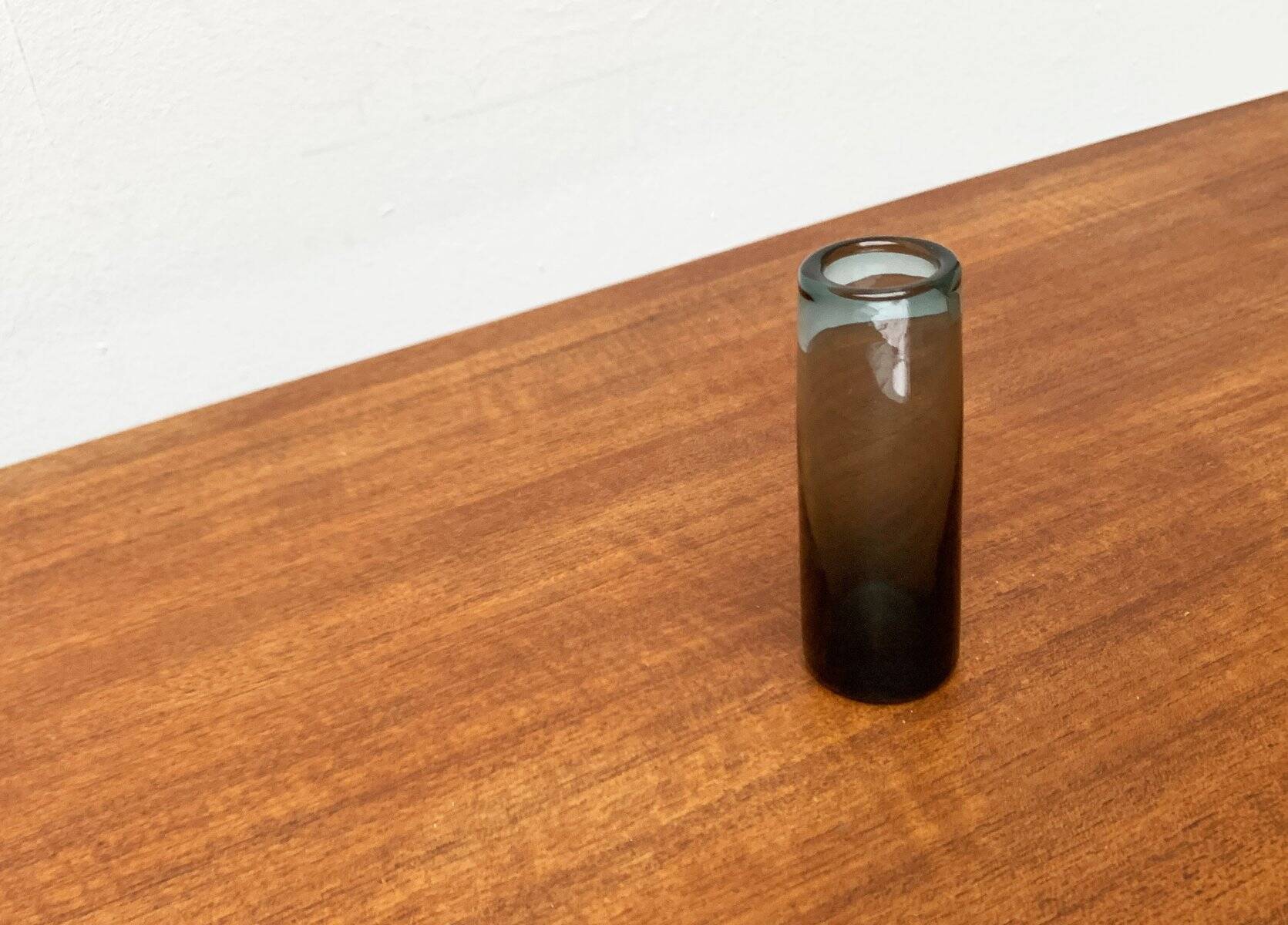 Glass vase from the Danish Labrador series by Per Lütken for Holmegaard, 1950s.