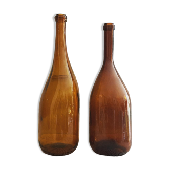 Pair of Italian demijohn