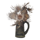 Charles Jung, Thistles in a Green Glass Jug (1900)