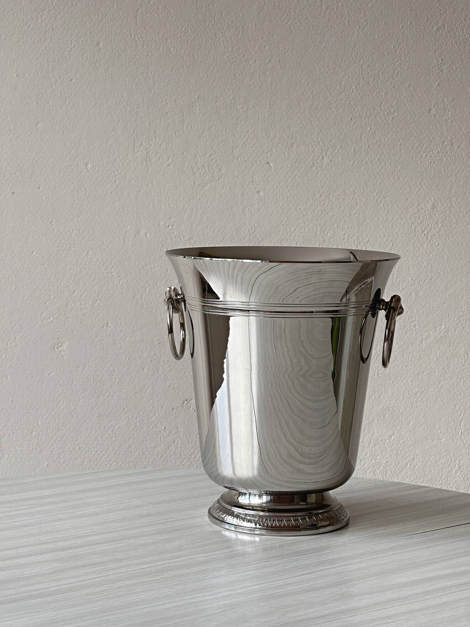 Antique silver champagne bucket