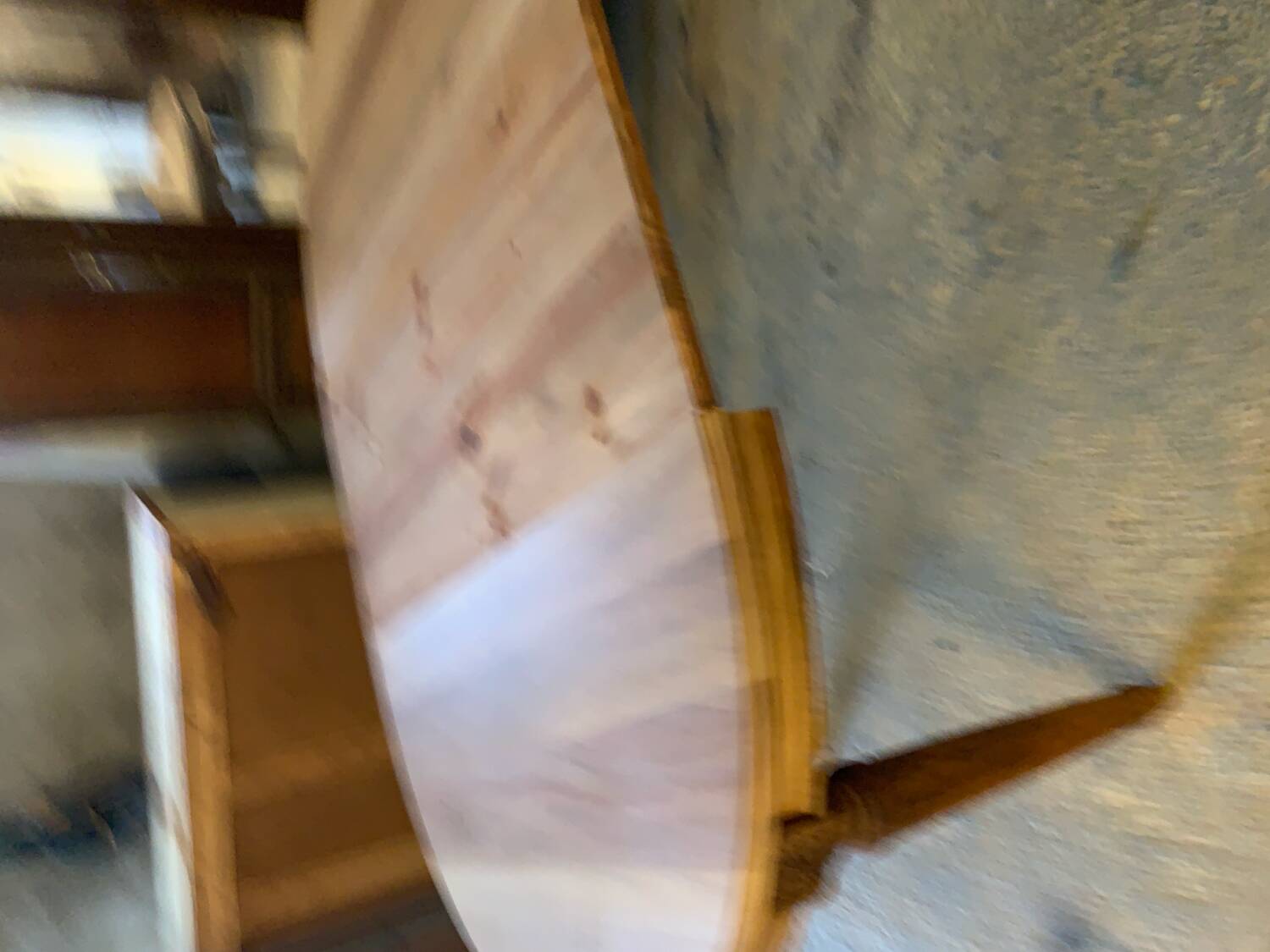 Table ovale art déco