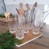 Vintage water or aperitif glasses