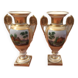 Paire de vases Empire