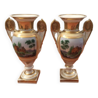 Paire de vases Empire