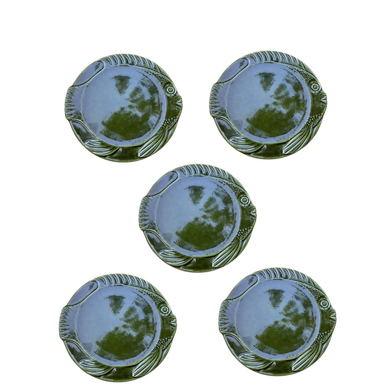 Green slip fish set – 6 pieces