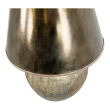 Oversized stoneware table lamp, 1980s