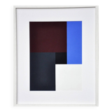 Aurélie Nemours geometric composition circa 1980