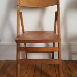 Folding baumann chair