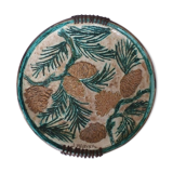 Signed Vallauris Jérôme Massier ceramic dish