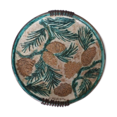 Signed Vallauris Jérôme Massier ceramic dish