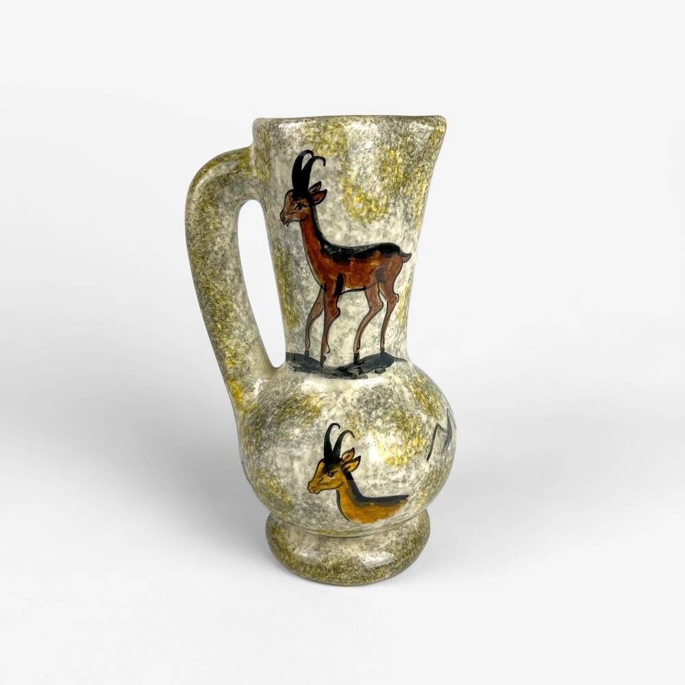 Vase peintures rupestres Lascaux Jacqueline Gelb années 60