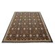 Symmetrical black Persian rug SINA - Wool