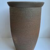 Ceramic vase signed 70s