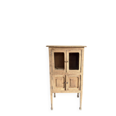 Small antique glass cabinet