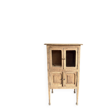 Small antique glass cabinet