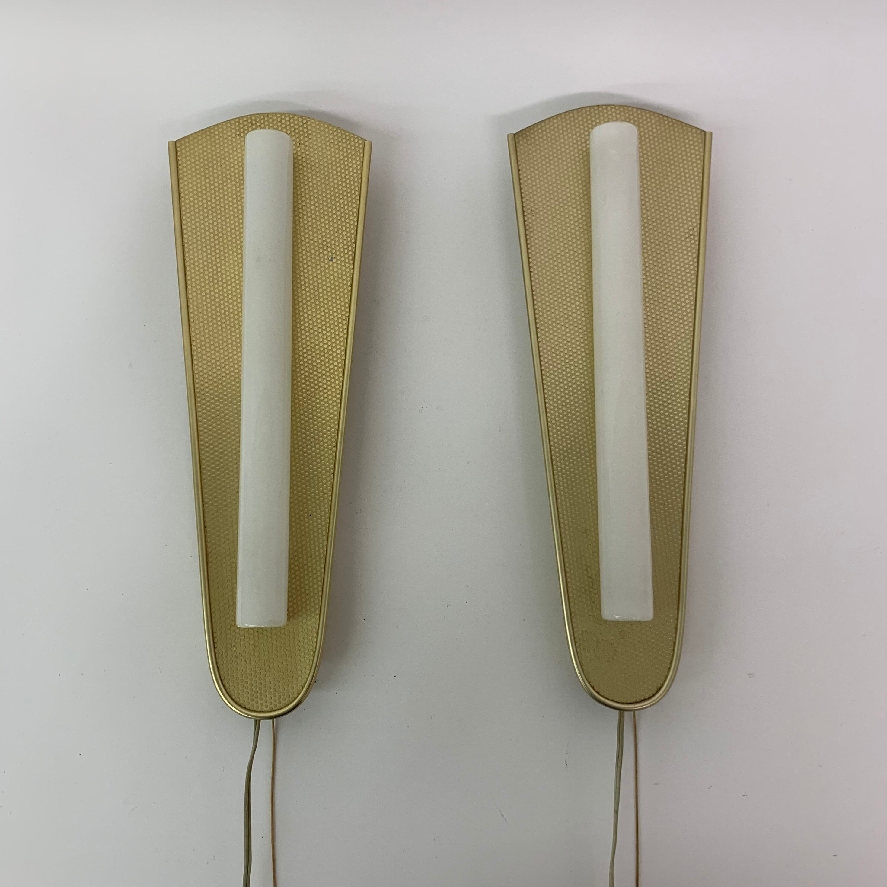 Mid-century set of 2 wall lamps, 1950’s