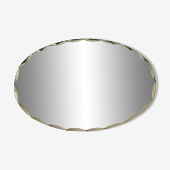 Miroir ovale Xl ancien
