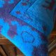 Vintage Turkish Wool Dragon Pillow, Kilim Lumbar Cushion Cover