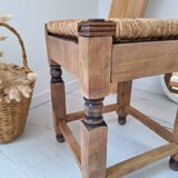 Vintage oak stool