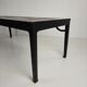 Table de salle à manger chinoise Qing noire (230 cm) — milieu à fin du XVIIIe siècle — laque d'origine
