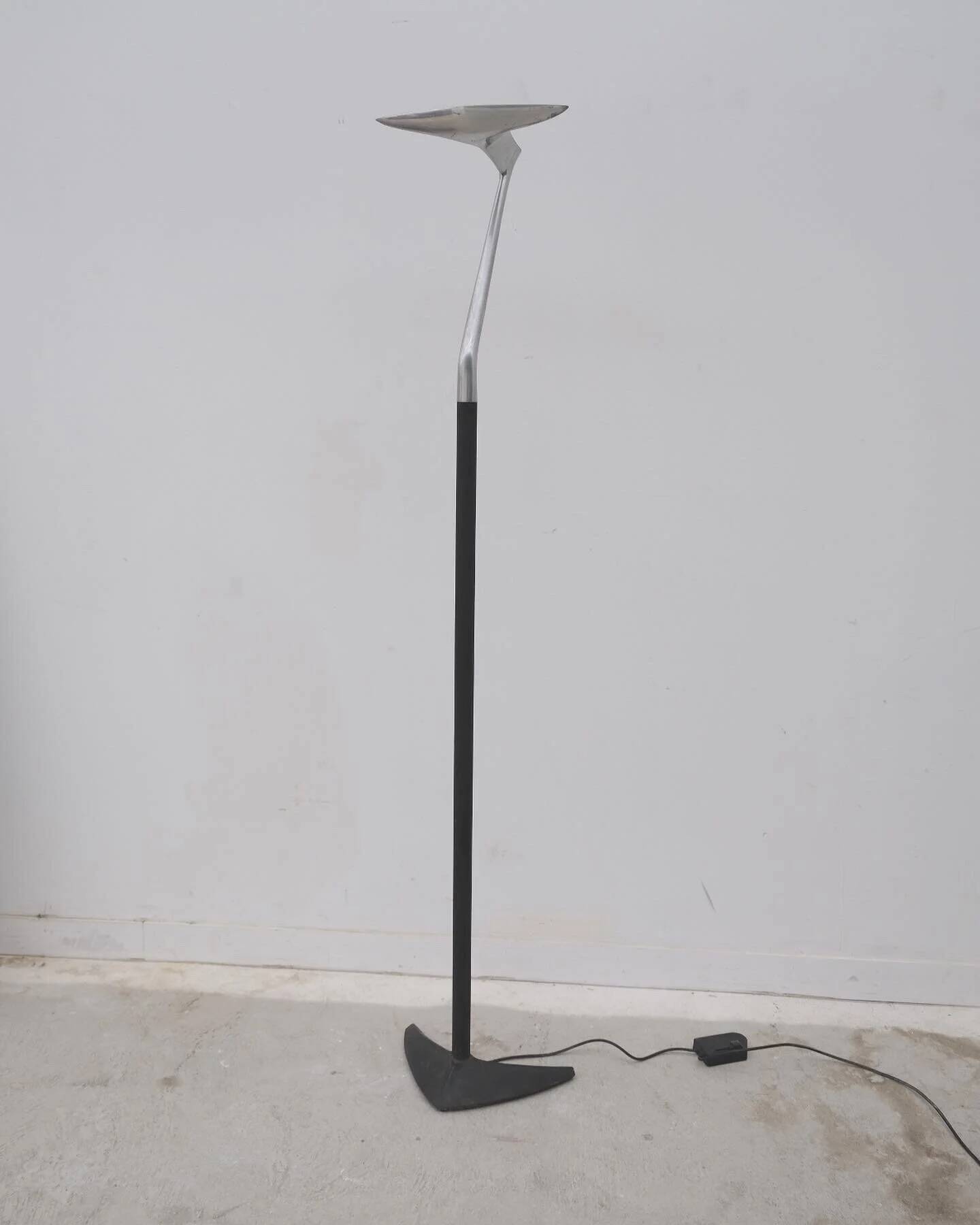 Floor lamp from maison lucien gau, 1980