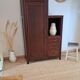 Asymmetrical Art Deco wardrobe