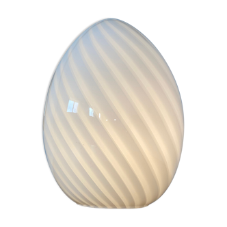Old egg lamp glass murano vetri eggs vintage 1970