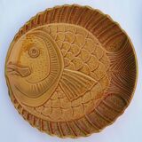 Assiettes vintages, Poissons en barbotine