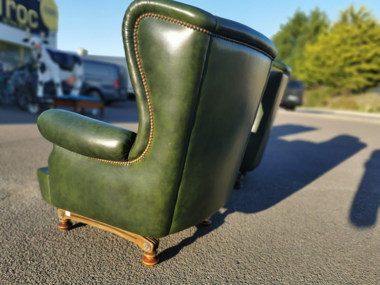 Canapé , 2 fauteuils et ottoman par Jean Prévost