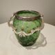 Pot en verre ou vase peint