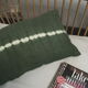 Colorful antique linen cushion