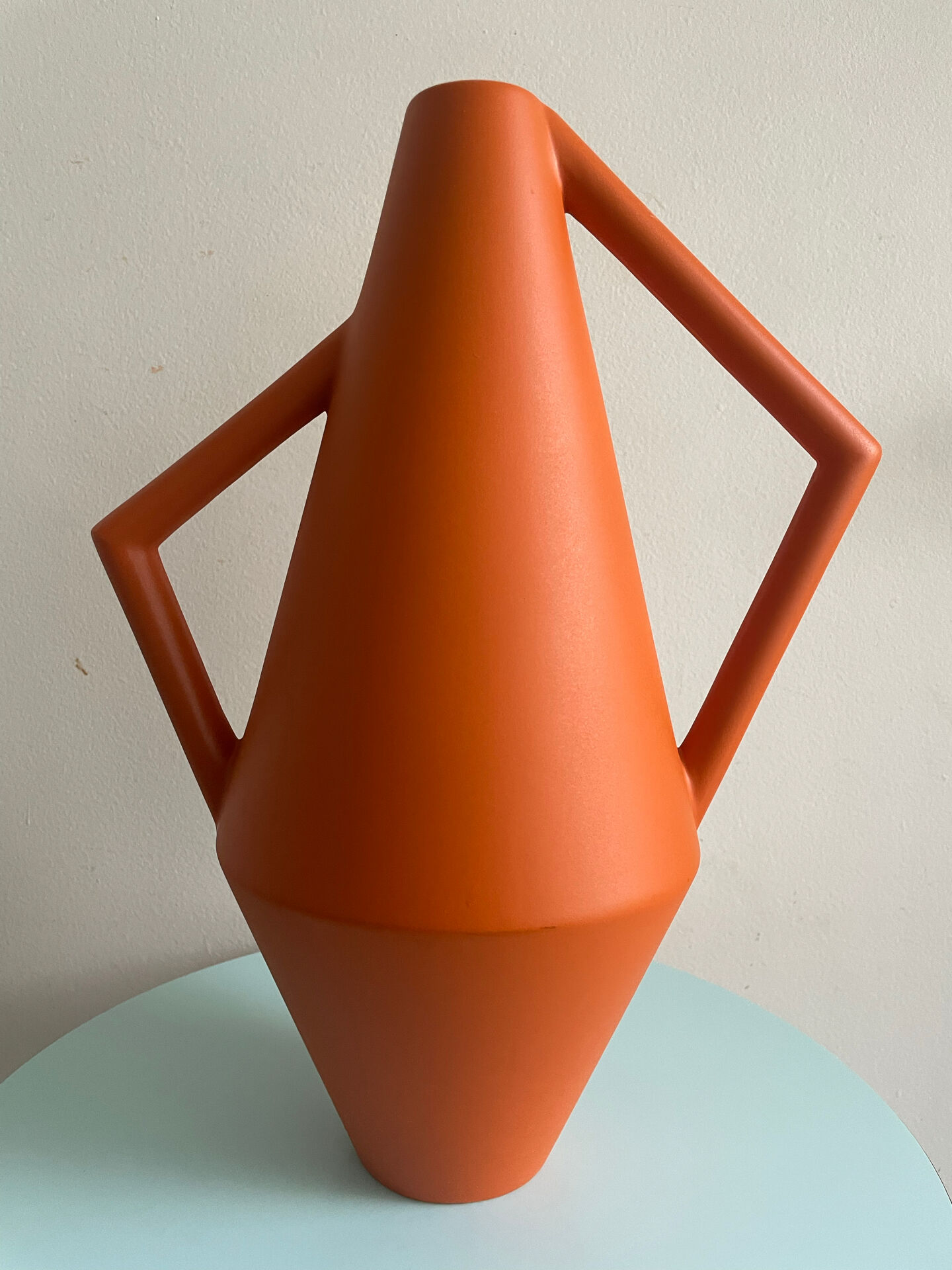Large "Kora" vase by Studiopepe for Atipico – Orange ceramic