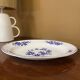 Oval dish in Tournai porcelain, Boch Frères, fly decoration