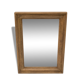 Miroir Bois patine jaune