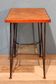 Serving table metal & wood 1950