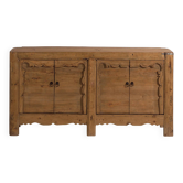 Antique Chinese four-door sideboard (c.1900) #12