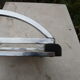 Large plateau mirror macassar chrome metal art deco modernist takes hoops
