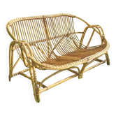 Banquette en rotin