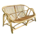 Rattan bench