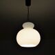 Opaline Hustadt hanging lamp 1960
