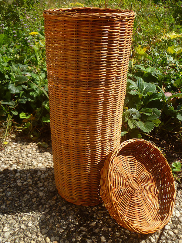 Wicker box, rattan