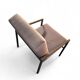 Fauteuil à dossier bas Gijs van der Sluis modèle 30 1960