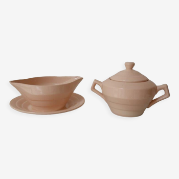 Lot St Amand, saucier and sugar bowl