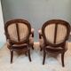 Paire de fauteuils transition des époques Louis XV  Louis XVI