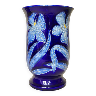 Vase grès d’Alsace signé Paul Schmitter 1960s