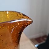 Amber glass decanter from Biot
