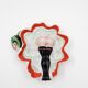 Painted porcelain pocket tray "Les Naturistes" Paris 1956/57