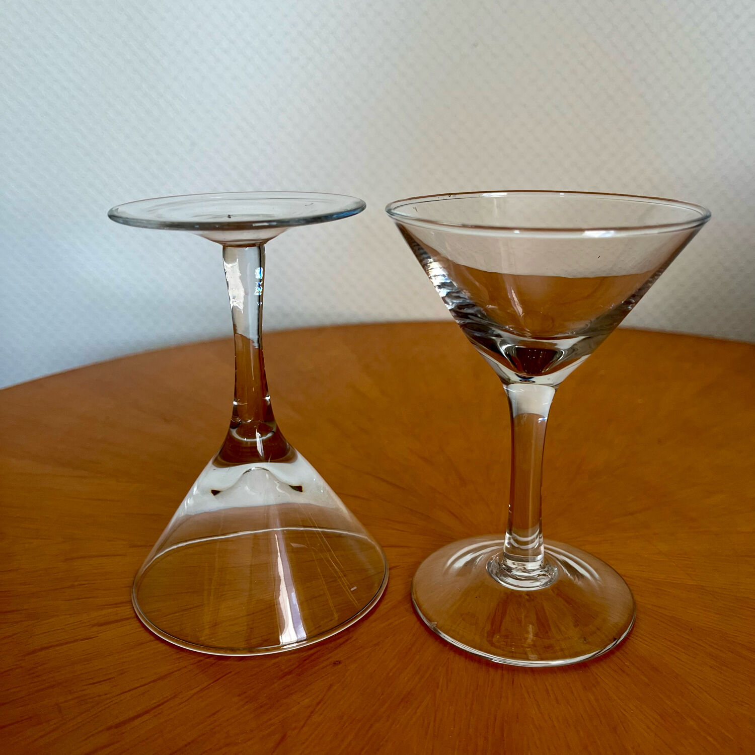 Verres à cocktail vintage