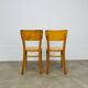 Paire de chaises bistrot Thonet, bois, années 60