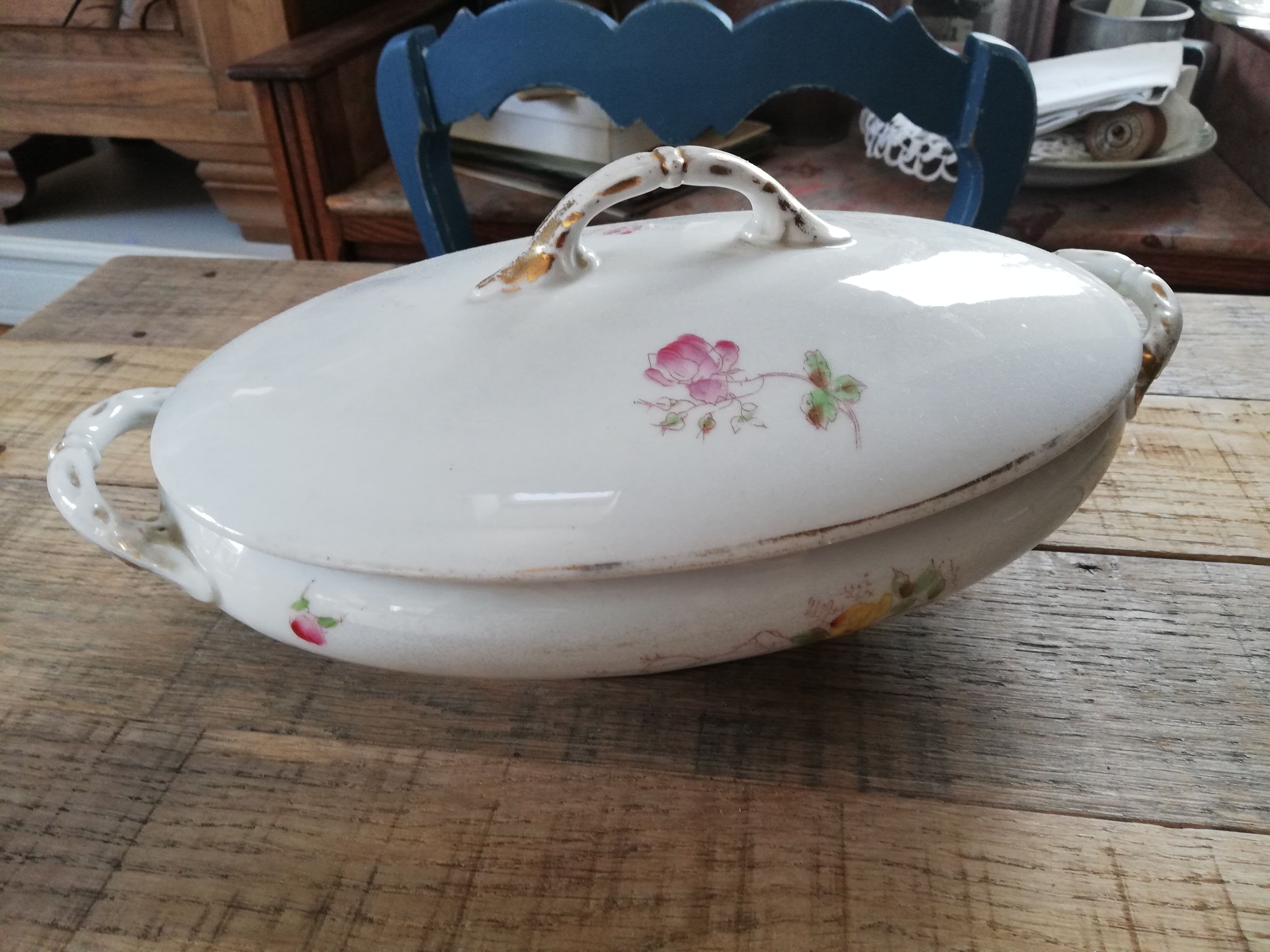 Soupière porcelaine de Limoges